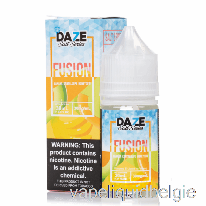 Vape België Ijsbanaan Meloen Honingdauw - 7 Daze Fusion Salt - 30ml 50mg